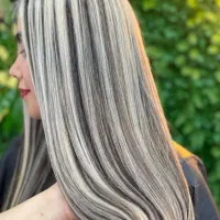 مدل رایگان رنگ ولایت ومدل شینیون  وپیرسینگ گوش