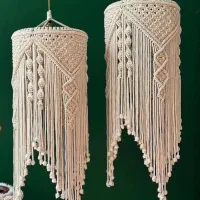 لوستر مکرومه