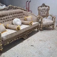 مبل سلطنتی مدل نوژن ۷نفره با ۳ میز|مبلمان خانگی و میز عسلی|ارومیه, |دیوار