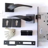 دستگیره و قفل درب اتاق و سرویس|مصالح و تجهیزات ساختمان|رشت, رودباری|دیوار