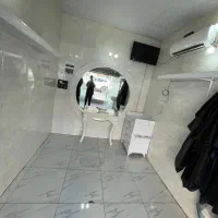 اینه و کنسول ارایشگاهی و صندلی تک