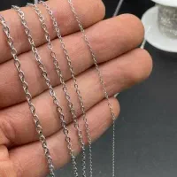 انواع زنجیر استیل طلایی و نقره‌ای
