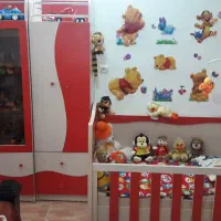 سرویس خواب کودک بسیار سالم و تمیز ودر حدنو