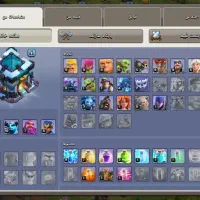 اکانت کلش آف کلنز کلش رویال|کنسول، بازی ویدئویی و آنلاین|شیراز, شیشه‌گری|دیوار