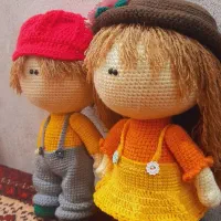 عروسک روسی خواهر برادر