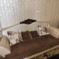 مبلمان ۷نفره چوب|مبلمان خانگی و میز عسلی|کرج, فاز ۳ گوهردشت|دیوار