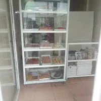 دو عدد ویترین آلومینیوم کاملا نو