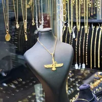 گردنبند دیسکو و پلاک فروهر بسیار زیبا|جواهرات|رشت, فلسطین|دیوار