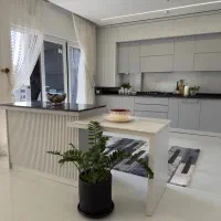کابینت هایگلاس تلفیقی با نئوکلاسیک