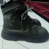 نیم بوت سایز۳۴ طوسی|کیف، کفش، کمربند|خرم‌آباد, |دیوار