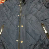 کاپشن مردانه رنگ سرمه‌ای بسیار شیک