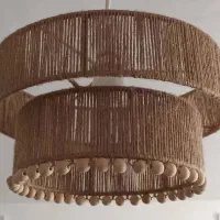 لوستر مکرومه و رافیا