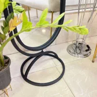 آیینه قدی ایستاده گردون چرخشی پایه دار استیل طلایی|آینه|مرودشت, فاز دوم شهرک فرهنگیان|دیوار