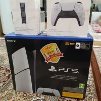 ps5 آکبند با ۲ دسته و پایه شارژر