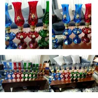 چراغ گردسوز نفتی در۴رنگ فیتیله دار مناسب هفت سین