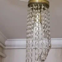 لوستر برنزی|لوستر و چراغ آویز|همدان, |دیوار