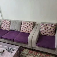 مبل راحتی ۷ نفره بسیار تمیز|مبلمان خانگی و میز عسلی|پردیس, فاز ۱۱|دیوار