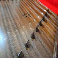 سنتور دست‌ساز با چوب گردو + کیف + پایه