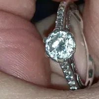 انگشتر الماس پاک اصل آرت دکو1920 با16عددمخراج|جواهرات|تهران, آذربایجان|دیوار