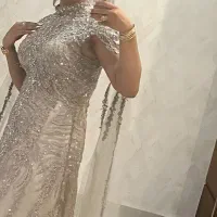 لباس شب زیبا سنگ دوزی شده کار دست فوق‌العاده