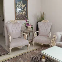 مبلمان ۶ نفره چوب راش|مبلمان خانگی و میز عسلی|ملارد, |دیوار