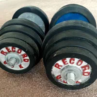 یک جفت دمبل وزن متغیر رکورد ۱۰ کیلویی