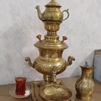 سماوربرنجی ذغالی