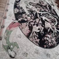 دو تخته فرش ۱۲ متری و۹ متری یک تانکر ویک نرده|فرش|قیدار, |دیوار