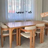 میز غذا خوری|میز و صندلی غذاخوری|قم, دروازه چوبی|دیوار