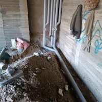 تاسیسات فاضلاب و آب و گرمایش از کف|خدمات پیشه و مهارت|مشهد, توس (بلوار توس)|دیوار