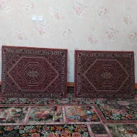 یک جفت پشتی دست بافت کاملا نو
