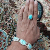 دستبند و انگشتر فیروزه|جواهرات|تهران, لویزان|دیوار