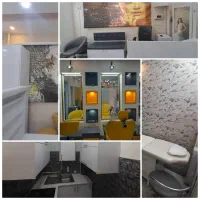 میزناخن، تخت سالنی، میز اصلاح و میکاپ و صندلی|آرایشگاه و سالنهای زیبایی|لاهیجان, طالقانی|دیوار