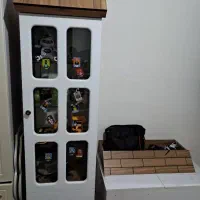 تختخواب ویترین و باکس