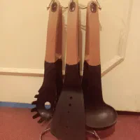 ست کفگیر ملاقه استفاده نشده مناسب جهیزیه