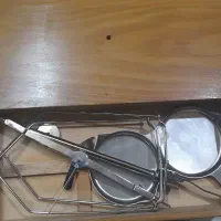 ترازوی کفی زرگری.|کلکسیون اشیاء عتیقه|اصفهان, تخت فولاد|دیوار