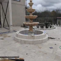 محوطه سازی دور ویلا