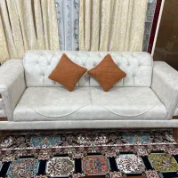 فروش مبل هشت نفره همراه با نهار خوری جلو مبلی|مبلمان خانگی و میز عسلی|میناب, |دیوار