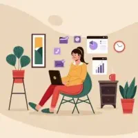 کار در منزل برای مادران و دختران