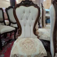 4 عدد صندلی ناهار خوری و میز ناهار خوری