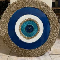 تابلو چشم نظر رزین قطر 55