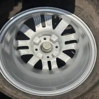 رینگ اسپورت صلیبی نو سایز ۱۵ با لاستیک|قطعات یدکی و لوازم جانبی|تبریز, |دیوار