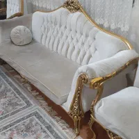 مبل سلطنتی ۷ نفره|مبلمان خانگی و میز عسلی|بندر انزلی, لیچارگی حسن رود|دیوار