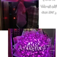 دسته گل پروانه‌ای هدیه تولد، روز دختر، ولنتاین|گل مصنوعی|پاکدشت, |دیوار
