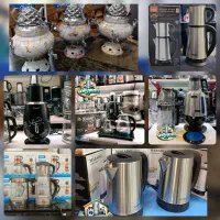 کتری برقی سماوربرقی استیل وکتری قوری شیردار چایساز