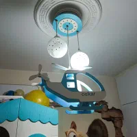 لوستر و شب خواب اتاق بچه