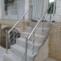 نرده استیل با کیفیت و ضمانت|مصالح و تجهیزات ساختمان|کاشان, شهرک صنعتی کویر|دیوار