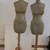 مانکن تنه باپایه چوبی ومانکن کامل زن