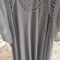 ماکسی مجلسی مشکی سایز 44بزرگ|لباس|رفسنجان, |دیوار