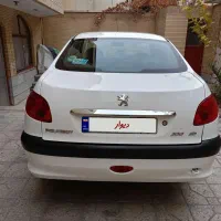 پژو206 SD V8 رنگ فابریک مدل1399